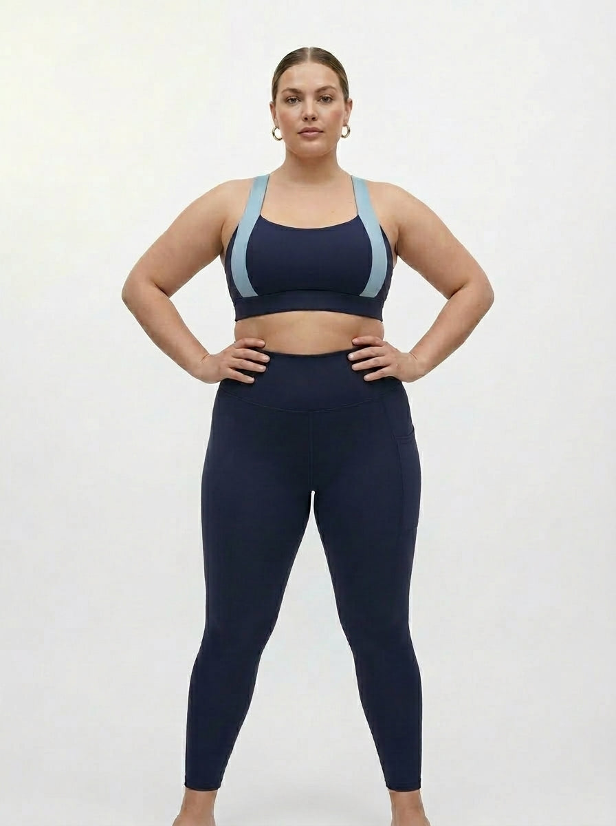 Sky/Navy FlowFit Activewear Set